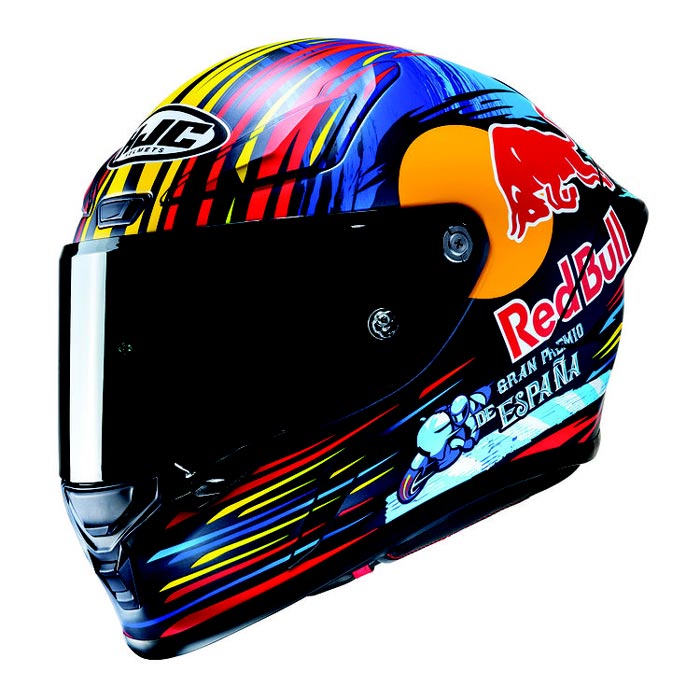Jerez Red Bull RPHA 1N HJC Helmet - Left Side