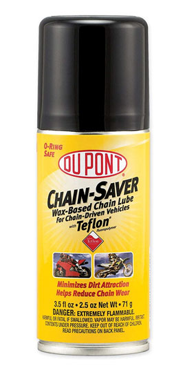 DuPont chain saver - maintenance for a long motorcycle trip