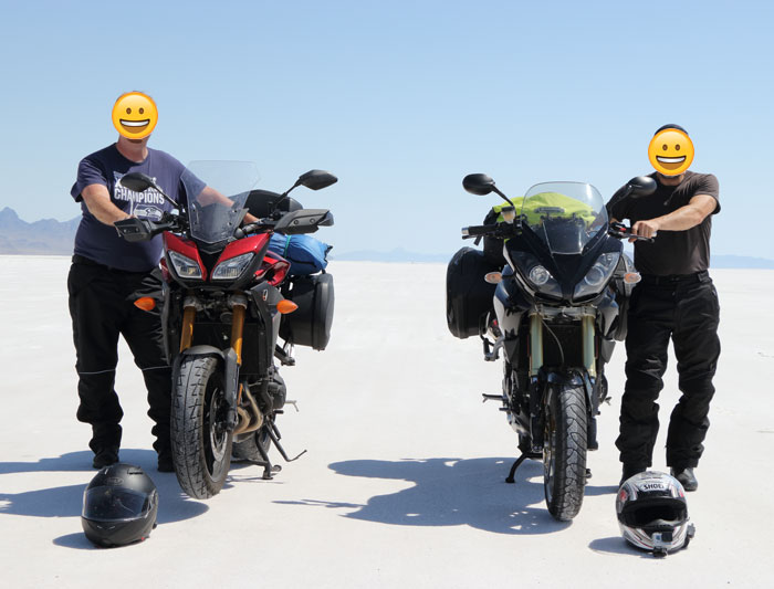good motorcycle trips start with good buddies