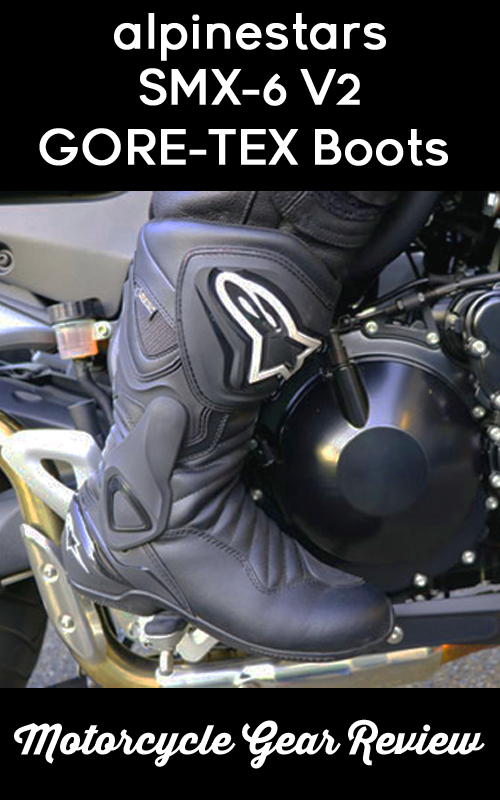 alpinestars smx-6-V2 motorcycle boots review