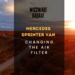 Sprinter Van changing the air filter