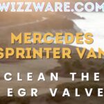 clean egr valve sprinter van maintenance