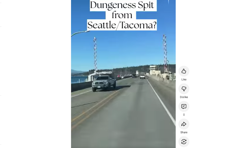 Dungeness Spit Stop on the Olympic Peninsula Loop Road Trip