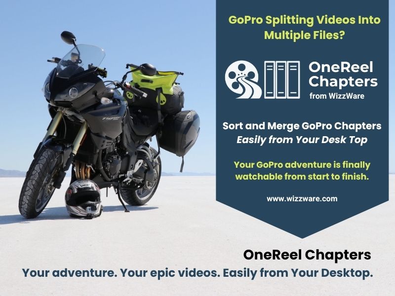Merge GoPro Videos Instantly with OneReel-Chapters