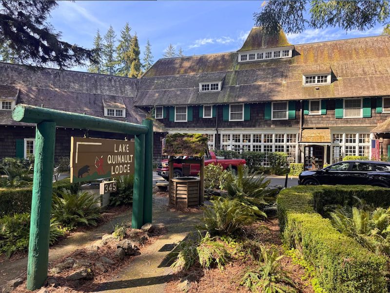 Olympic Peninsula Road Trip in One Day - Lake Quinault