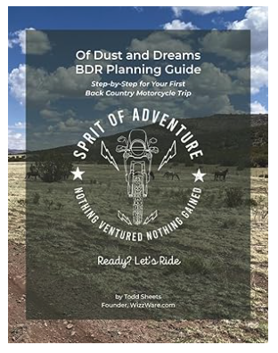 Of Dust and Dreams BDR Planning Guide | Adventure Motorcycle Trip Planning Book